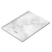 Carnet Monogramme personnalisé classique (Côté gauche)