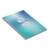 Carnet Monogramme personnalisé et planificateur de prénom (Côté Droit)