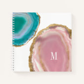 Carnet Monogramme | Pierres Gem I (Devant)