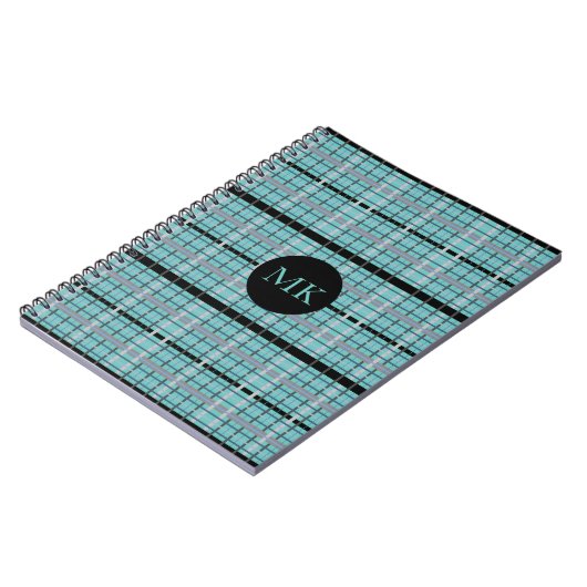 Carnet Monogramme Plaid Plaid (Côté gauche)