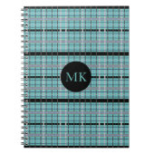 Carnet Monogramme Plaid Plaid (Devant)