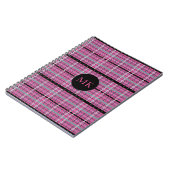 Carnet Monogramme Plaid Plaid (Côté gauche)