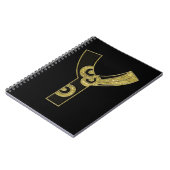 Carnet monogramme rétro - Y (Côté gauche)