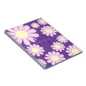 Carnet Monogramme rose pâle (Côté Droit)