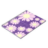 Carnet Monogramme rose pâle (Côté gauche)