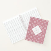 Carnet Monogramme rose vif Temps pour dévier Crochet (Intérieur)