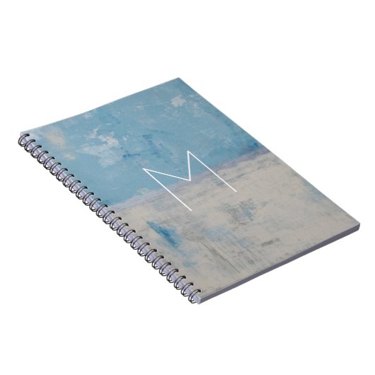 Carnet Monogramme | Silver Aura (Côté Droit)