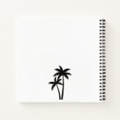 Carnet Monogramme simple et moderne (Dos)