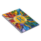 Carnet Monogramme Sun Mosaic Vitre (Côté Droit)