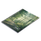 Carnet Monogramme | Sunny Octobre Matin à Hambourg (Côté gauche)