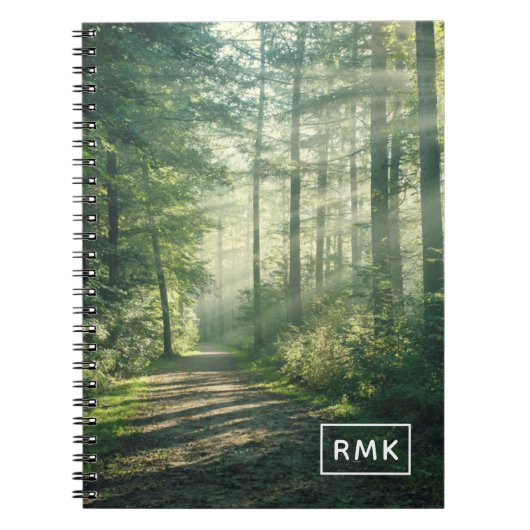 Carnet Monogramme | Sunny Octobre Matin à Hambourg (Devant)