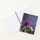 Carnet Monogramme sur mesure Tropical Floral (Intérieur)