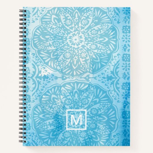 Carnet Monogramme | Vie d'ananas III (Devant)