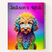 Carnet Monogrammed Dogcare Journal 8,5 po x 11 po (Dos)