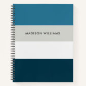 Carnet monogrammed, nom, (Devant)