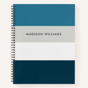 Carnet monogrammed, nom,