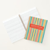 Carnet monogrammed, nom, (Intérieur)