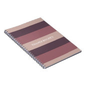 Carnet Monographie de la palette de couleurs des bandes (Côté Droit)