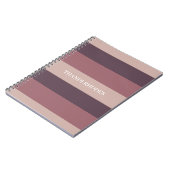 Carnet Monographie de la palette de couleurs des bandes (Côté gauche)