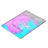 Carnet Monographie de la parties scintillant argent de la (Côté gauche)