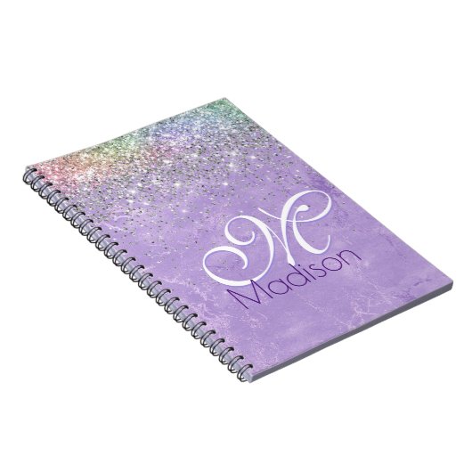 Carnet Monographie de la parties scintillant mignonne iri (Côté Droit)