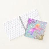 Carnet Monographie de parties scintillant de Poster de an (Intérieur)