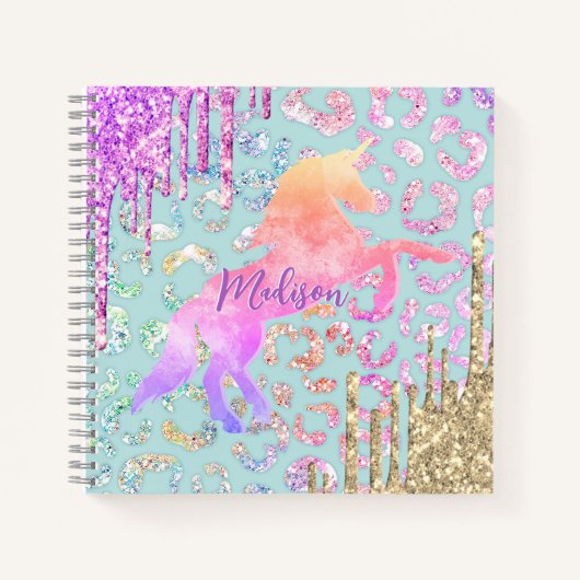 Carnet Monographie de parties scintillant de Poster de an (Devant)