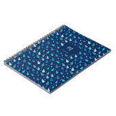 Carnet Monographie et nom personnalisés (Côté gauche)