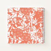 Carnet Monographie florale inspirée de William Morris (Dos)