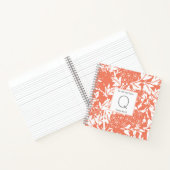 Carnet Monographie florale inspirée de William Morris (Intérieur)