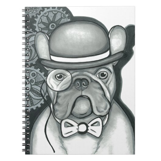 Carnet Monsieur Bouledogue (Devant)