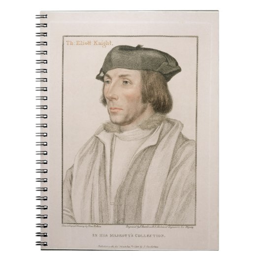 Carnet Monsieur Thomas Elyot (c.1490-1546) gravé par (Devant)