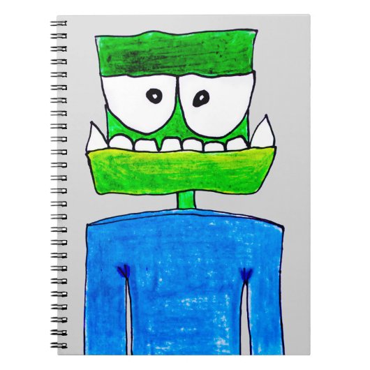 Carnet Monster "Groen" (Devant)