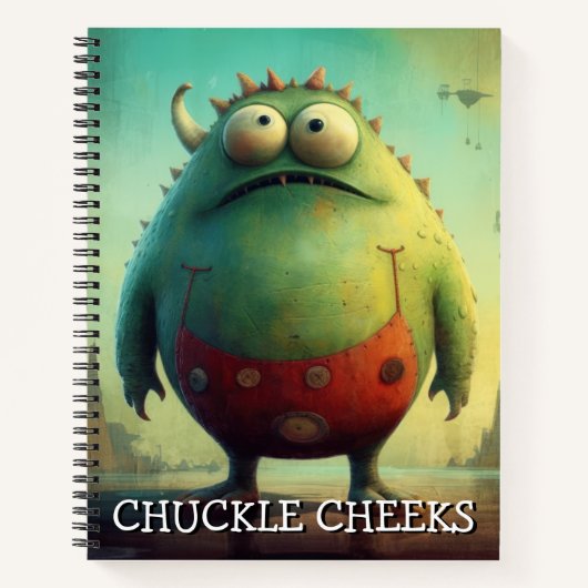 Carnet Monster Mayhem...Chuckle Cheeks (Devant)