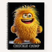 Carnet Monster Mayhem...Chuckle Chimp (Devant)