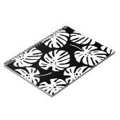 Carnet Monstera coloré Feuilles Floral Abstrait (Côté gauche)