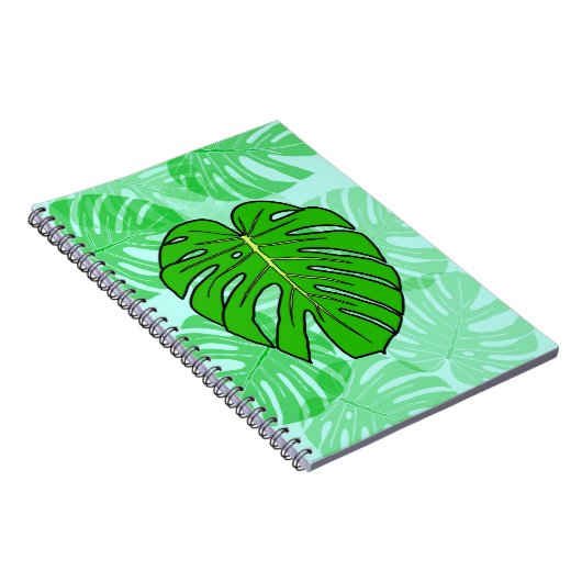 Carnet Monstera Leaf (Côté Droit)