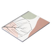 Carnet Monstera minimaliste (Côté gauche)