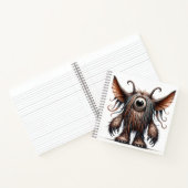 Carnet monstre à un oeil (Intérieur)