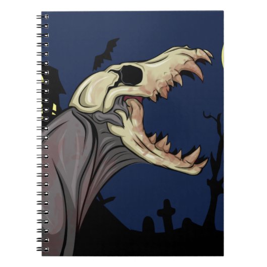 Carnet Monstre crâne (Devant)