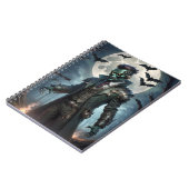 Carnet Monstre de Frankenstein Steampunk Halloween (Côté gauche)