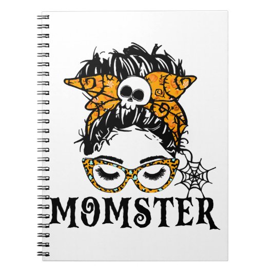 Carnet Monstre d'Halloween  (Devant)