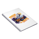 CARNET MONSTRE D'HALLOWEEN DANS LE DRAP (Côté Droit)