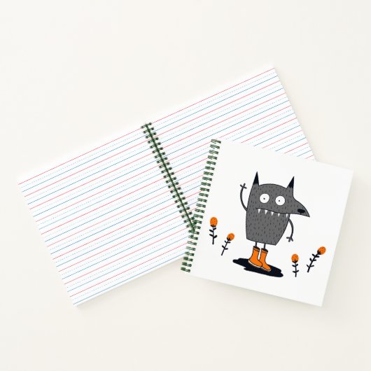 Carnet Monstre Drôle (Intérieur)