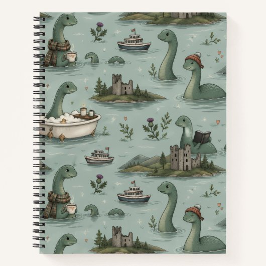 Carnet Monstre du Loch Ness (Devant)