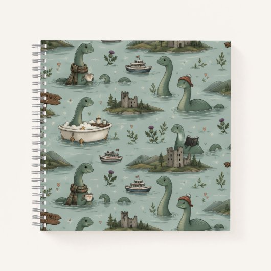 Carnet Monstre du Loch Ness  (Devant)
