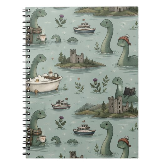Carnet Monstre du Loch Ness (Devant)