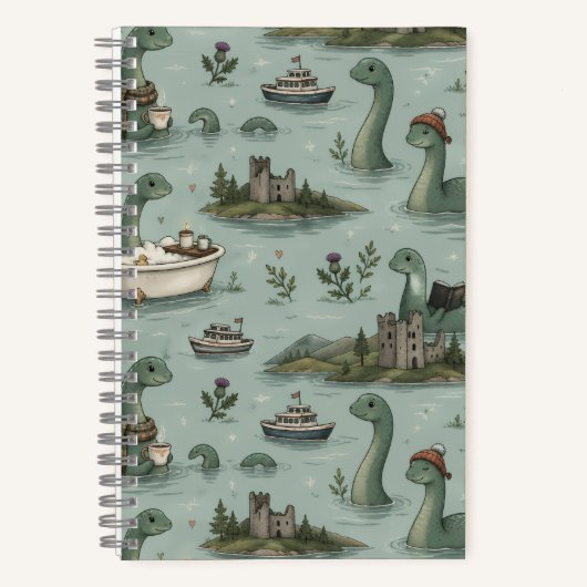 Carnet Monstre du Loch Ness (Recto)