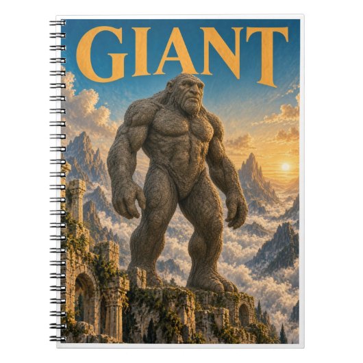 Carnet Monstre Fantastique Géant Gothique (Devant)