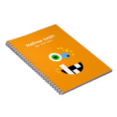 Carnet Monstre fou drôle unique d'Oragne (Côté Droit)